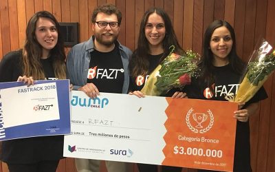 Alumnos UDD obtuvieron tercer lugar en concurso Jump Chile